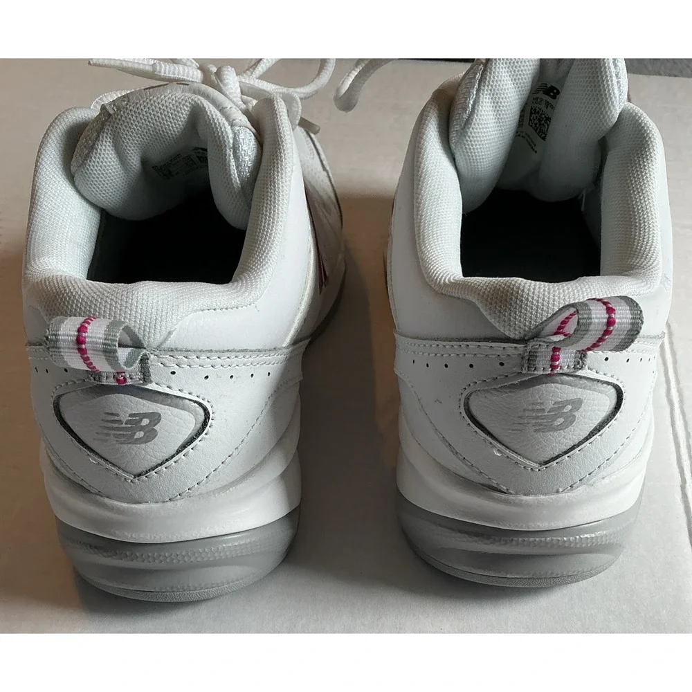 New Balance Women's 619 White & Pink ( WX619WP ) In Size 7.5 B - Picture 10 of 16